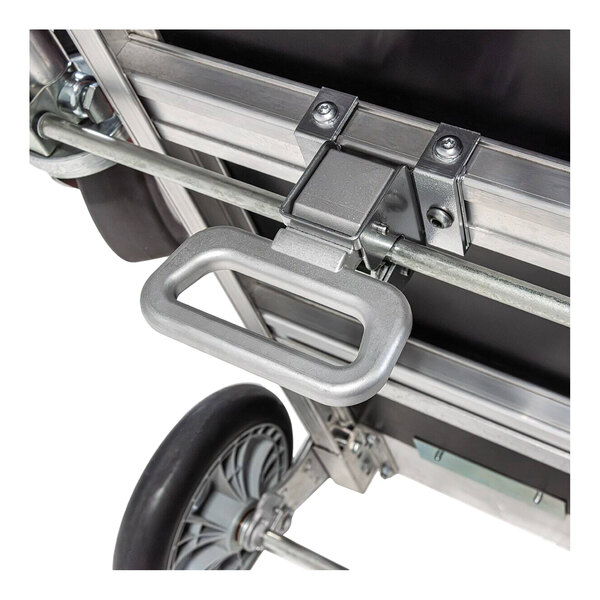Magliner Gemini XL 1,300 lb. Aluminum Convertible Hand Truck with High-Density Polyurethane Deck, U-Loop Handle, Straight-Loop Handle, and (2) 10" 4-Ply Pneumatic Wheels GEAXL4G74R