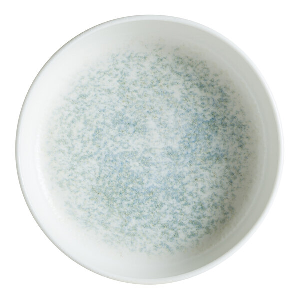 Bonna by Global Tableware Collective Lunar Ocean 17 oz. Round Light Blue and White Porcelain Bowl - 12/Case