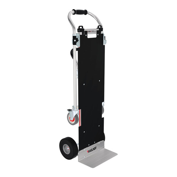 Magliner Gemini XL 1,300 lb. Aluminum Convertible Hand Truck with High-Density Polyurethane Deck, U-Loop Handle, Straight-Loop Handle, and (2) 10" Microcellular Foam Wheels GEKXL4G7CR