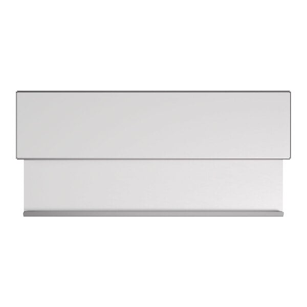 A rectangular stainless steel butter wheel designed for use with the Vollrath VCBT Series.