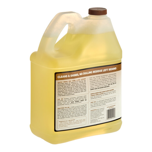 Simple Green Pro 0510100405128 1 Gallon Lemon Verbena Scent Hard Floor Cleaner