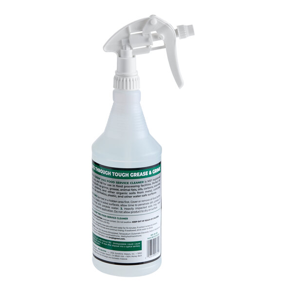 Simple Green Pro 0610101201032 32 oz. Food Service Cleaner / Degreaser - 12/Case