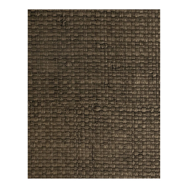 H. Risch, Inc. Rattan 8 1/2" x 11" Customizable Mocha 4-View Menu Cover - 25/Case