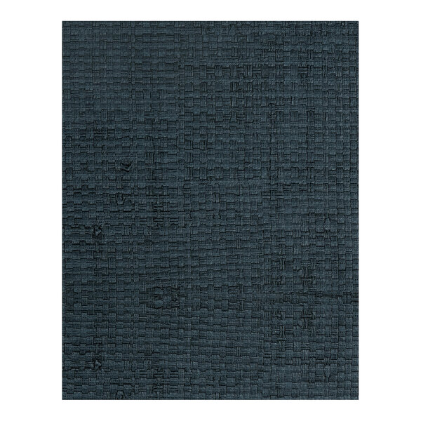 An unpadded, album-style booklet with a rattan oxford textured cover, sized 8.5 x 11 inches.