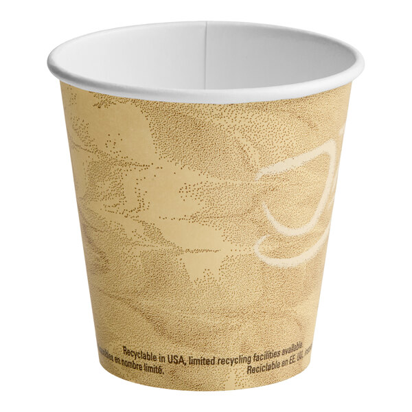 Solo 10 oz. Mistique Single-Sided Poly Paper Hot Cup 510MS - 1,000/Case