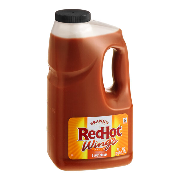 Frank's RedHot Spicy Maple Wing Hot Sauce 0.5 Gallon