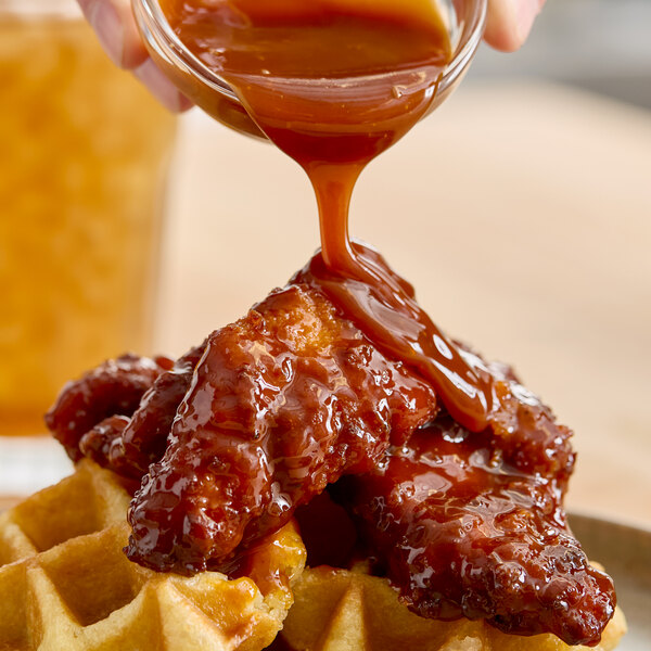 Frank's RedHot Spicy Maple Wing Hot Sauce 0.5 Gallon - 4/Case