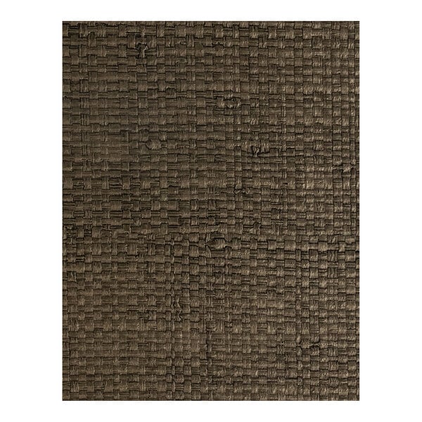 H. Risch, Inc. Rattan 8 1/2" x 11" Customizable Mocha 2-View Menu Cover - 25/Case