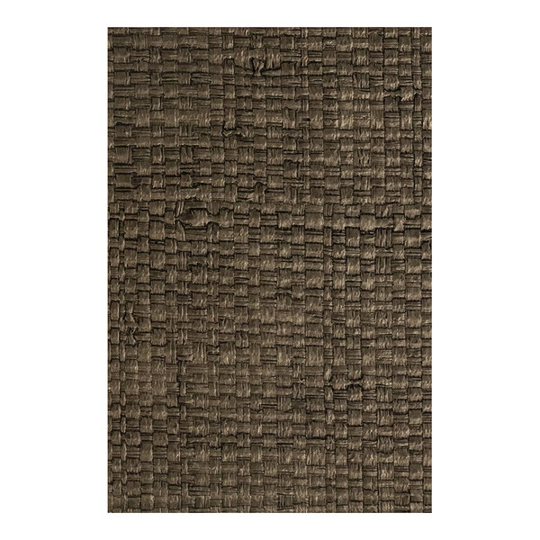 H. Risch, Inc. Rattan 5 1/2" x 8 1/2" Customizable Mocha 6-View Menu Cover - 25/Case