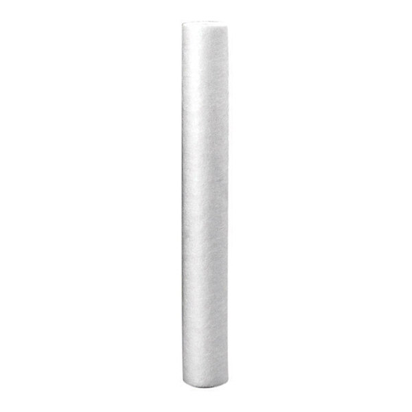 A white cylindrical Everpure EV953420 EC210 prefilter water sediment cartridge for 20-inch filtration systems.