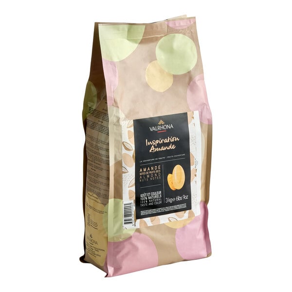 Valrhona Almond Inspiration Couverture Feve 6.6 lb.