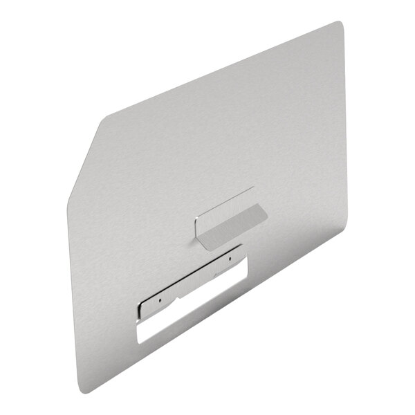 A metal left splash guard kit designed for use with Giles GEF Series equipment.