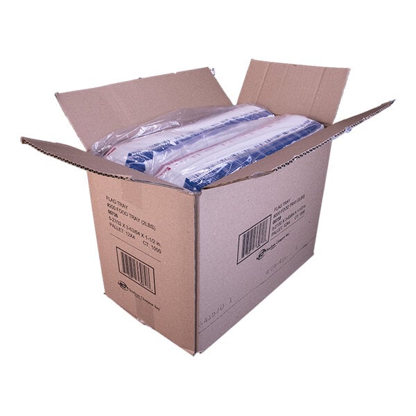 Southern Champion #200 2 lb. U.S. Flag Paper Food Tray - 1,000/Case