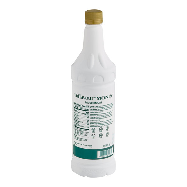 TruFlavour by Monin Unsweetened Mushroom Culinary Flavor Concentrate 1 Liter