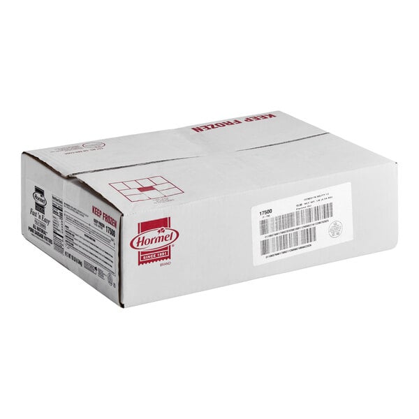 Hormel Fast 'N Easy Fully Cooked Pork Breakfast Sausage Patty 1.5 oz. - 107/Case