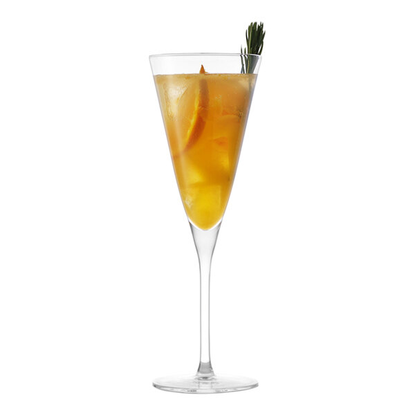 Reserve by Libbey Renaissance 7.5 oz. Trumpet Flute Glass - Sample