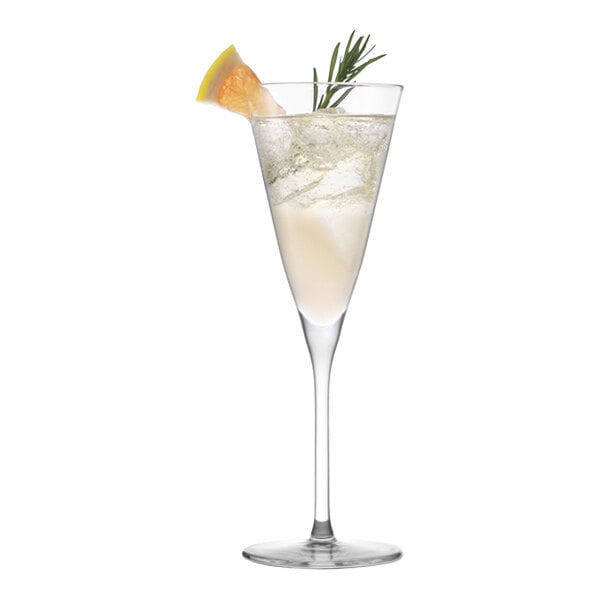 Reserve by Libbey Renaissance 6 oz. Trumpet Flute Glass - Sample