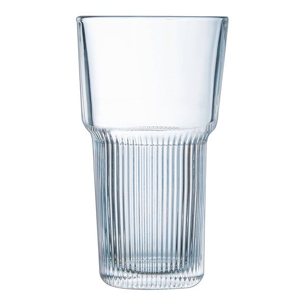 Arcoroc Starline 22 oz. Fully Tempered Stackable Beverage Glass by Arc Cardinal - 12/Case
