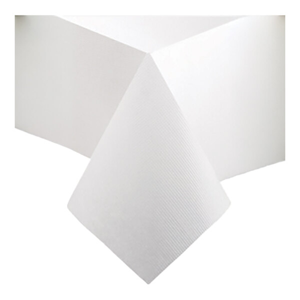 Hoffmaster 40" x 300' White Paper Table Cover Roll