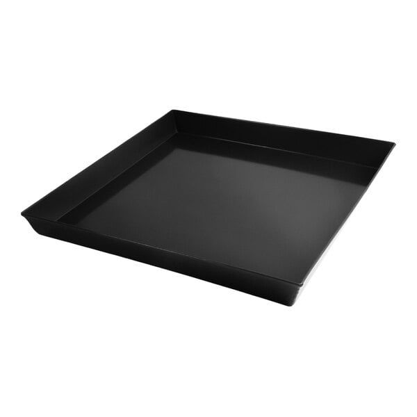Chicago Metallic 16" x 16" x 1 1/2" BAKALON Pre-Seasoned Aluminum Sicilian Style Pizza Pan 97042