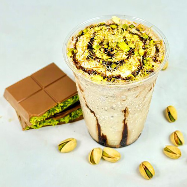 MOCAFE Dubai Chocolate Pistachio Frappe Mix Powder 3 lb.