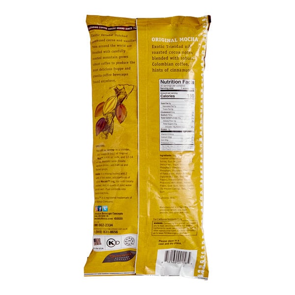 MOCAFE Original Mocha Frappe Mix Powder 3 lb.