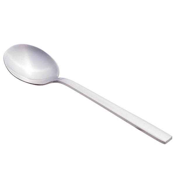 Libbey Elexa 6 1/8" 18/0 Stainless Steel Heavy Weight Teaspoon - Sample