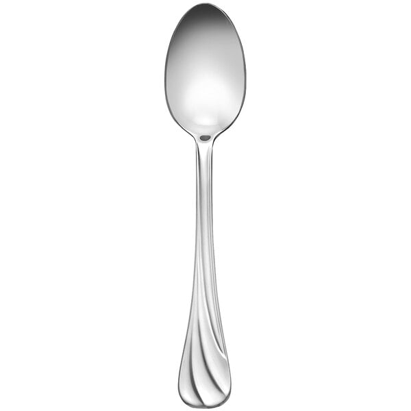 Libbey Serenade 6 3/8" 18/8 Stainless Steel Extra Heavy Weight Teaspoon - Sample