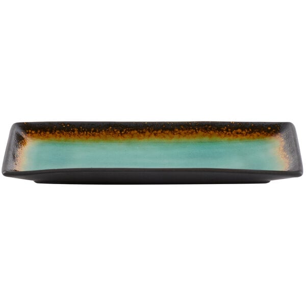 Libbey Hakone 11 1/2" x 5" Stoneware Platter - Sample