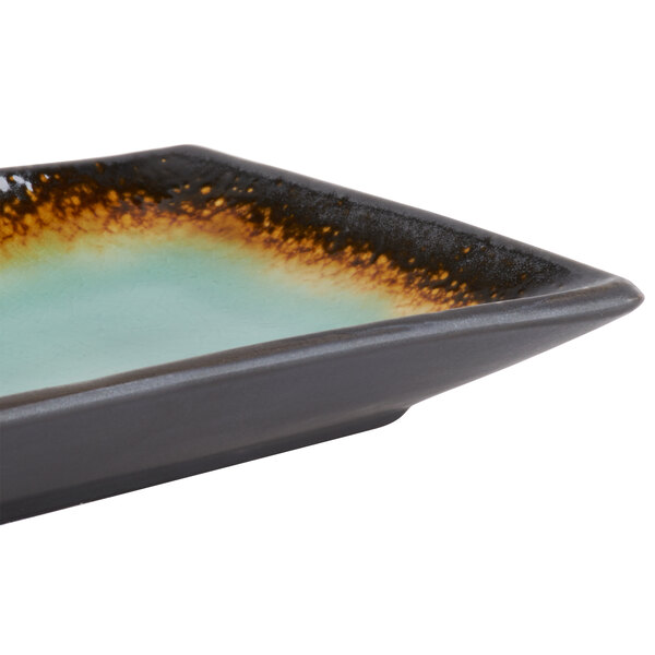 Libbey Hakone 11 1/2" x 5" Stoneware Platter - Sample