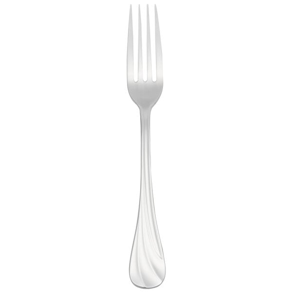 Libbey Serenade 8 1/8" 18/8 Stainless Steel Extra Heavy Weight European Dinner Fork - Sample