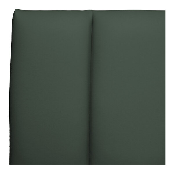 QA Group UrbanPanel 36" x 18" Evergreen Straight Channeled Upholstered Bench Seat Panel