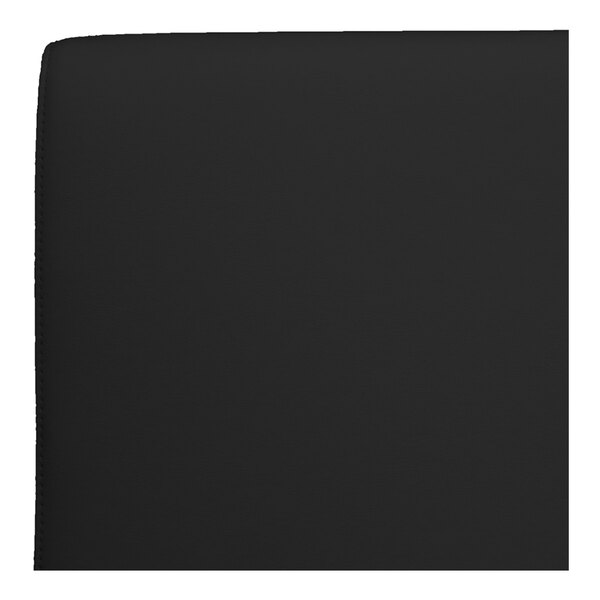 QA Group UrbanPanel 48" x 18" Ebony Over-The-Top Plain Upholstered Bench Back Panel