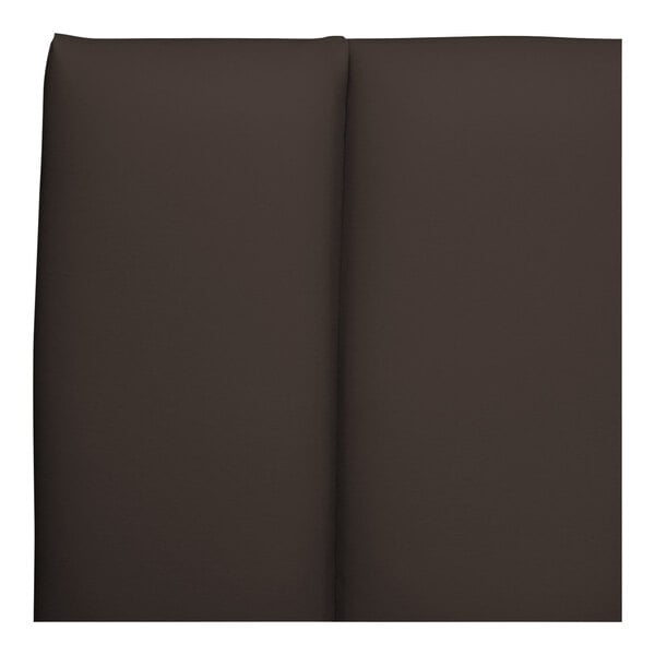 QA Group UrbanPanel 36" x 18" Fudge Waterfall Channeled Upholstered Bench Seat Panel