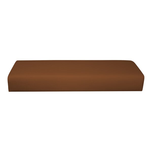 QA Group UrbanPanel 36" x 18" Cafe Waterfall Plain Upholstered Bench Seat Panel