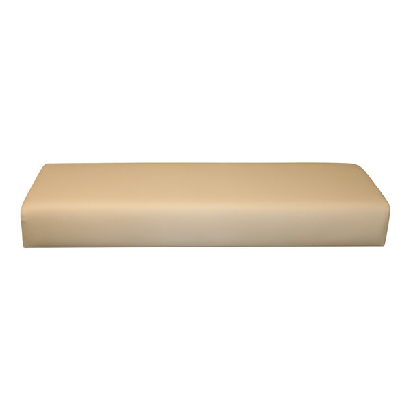 QA Group UrbanPanel 36" x 18" Fawn Waterfall Plain Upholstered Bench Seat Panel