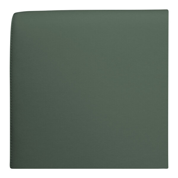 QA Group UrbanPanel 36" x 18" Evergreen Over-The-Top Plain Upholstered Bench Back Panel
