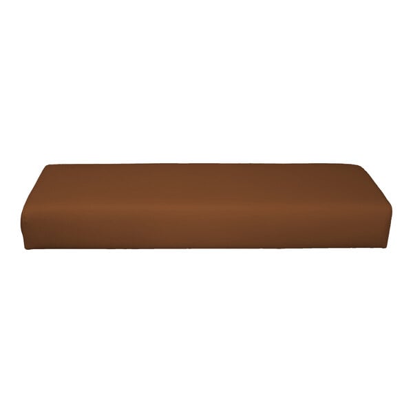 QA Group UrbanPanel 48" x 18" Cafe Waterfall Plain Upholstered Bench Seat Panel