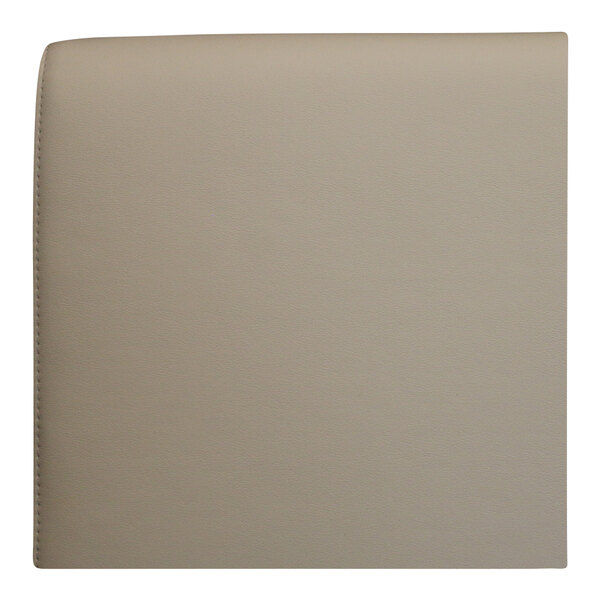 QA Group UrbanPanel 36" x 18" Fawn Over-The-Top Plain Upholstered Bench Back Panel