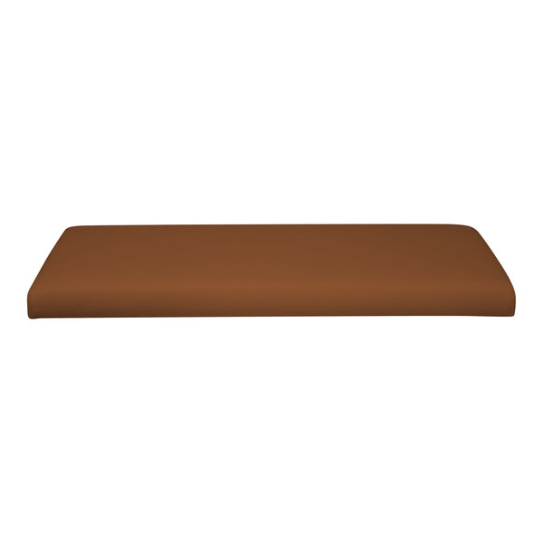 QA Group UrbanPanel 36" x 18" Cafe Straight Plain Upholstered Bench Seat Panel