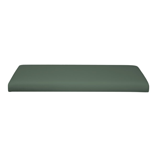 QA Group UrbanPanel 36" x 18" Evergreen Straight Plain Upholstered Bench Seat Panel