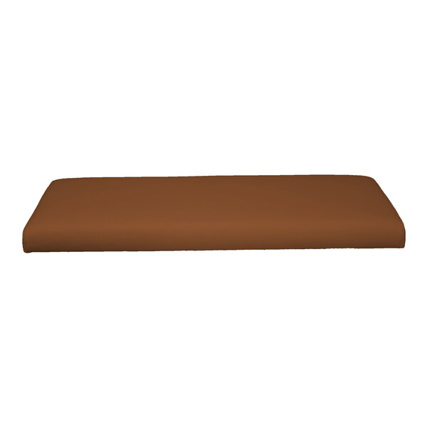 QA Group UrbanPanel 48" x 22" Cafe Straight Plain Upholstered Bench Seat Panel