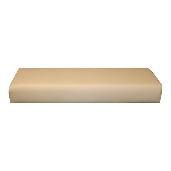 QA Group UrbanPanel 36" x 22" Fawn Waterfall Plain Upholstered Bench Seat Panel