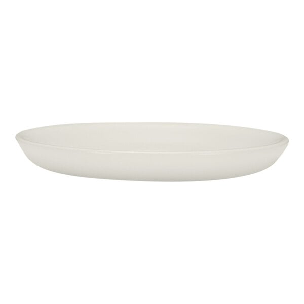 Tuxton TuxTrendz Malibu 6 7/8" Matte White Coupe China Plate - 24/Case