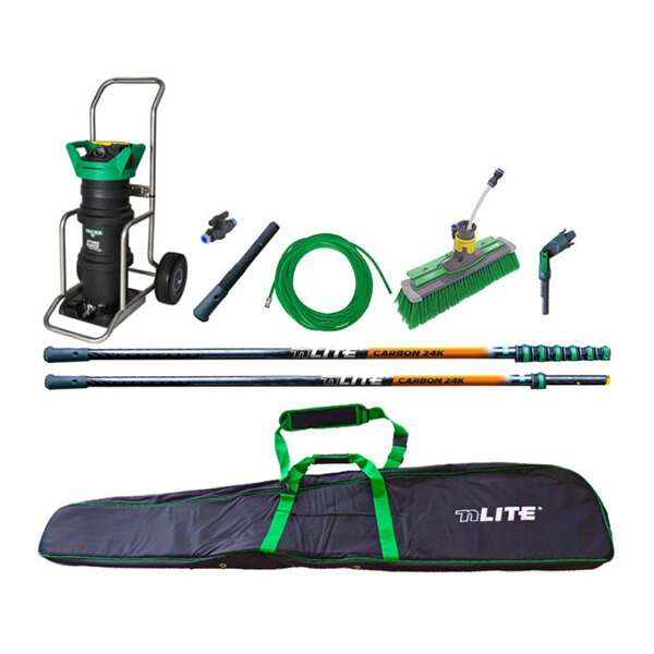 Unger HydroPower Ultra UNLK5 39' Large Carbon 24K Deionized Pure Water System Kit