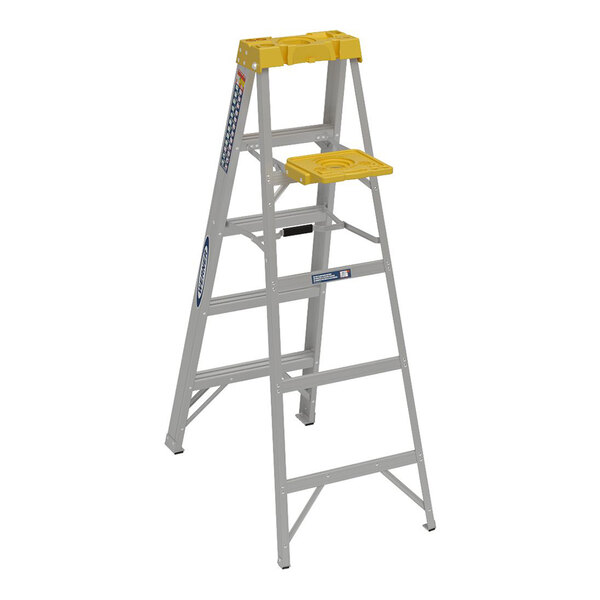 Werner 370 Series 5' Type IA 4-Step Aluminum Step Ladder 375