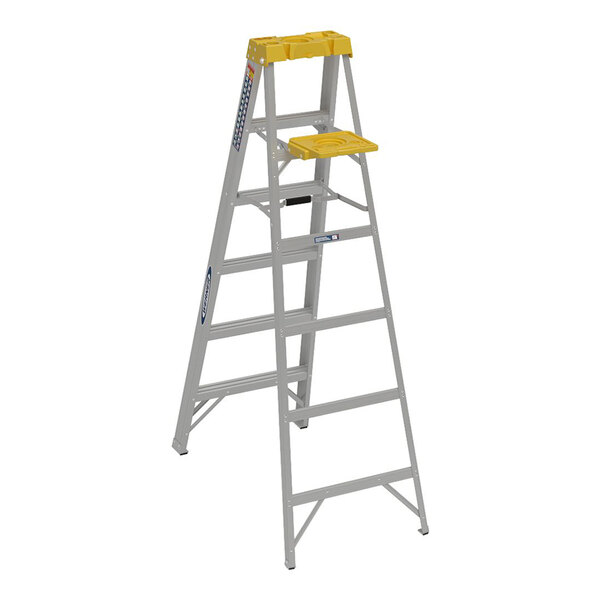 Werner 370 Series 6' Type IA 5-Step Aluminum Step Ladder 376