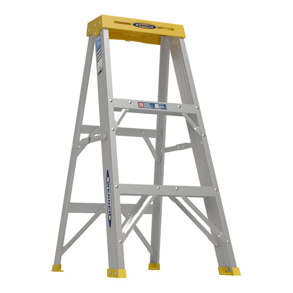 Werner 360 Series 3' Type I 2-Step Aluminum Step Ladder 363