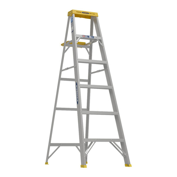Werner 360 Series 6' Type I 5-Step Aluminum Step Ladder 366