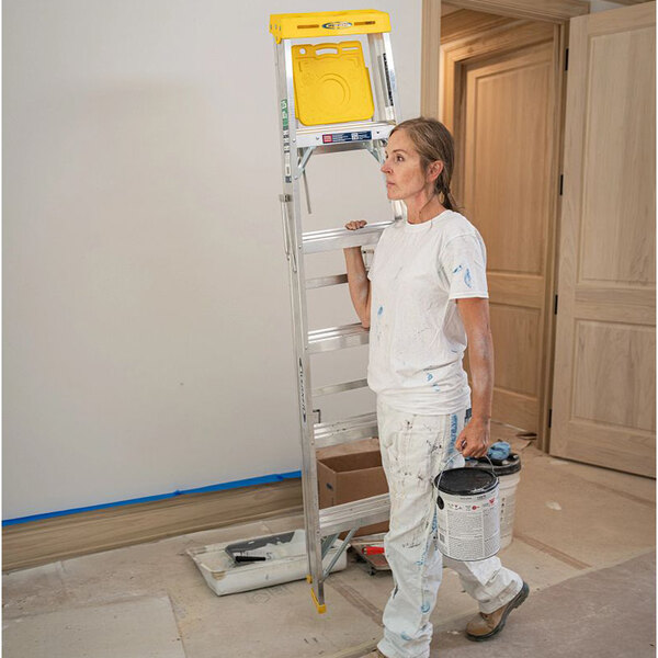 Werner 360 Series 6' Type I 5-Step Aluminum Step Ladder 366